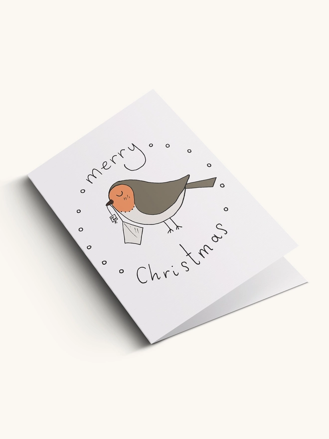 Christmas Card with Tea