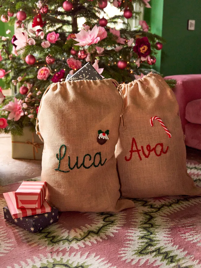 Personalised Christmas Sacks