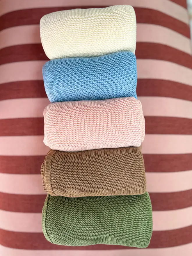 Selection of baby blankets