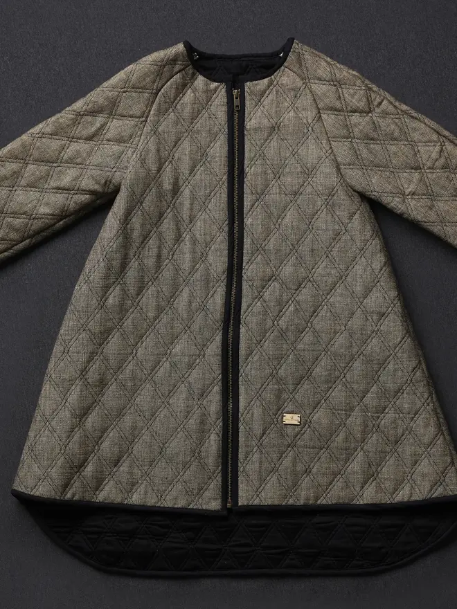 house of dungarees quilt coat