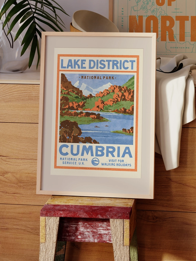 Visit the Lake District Framed Lifestyle Example