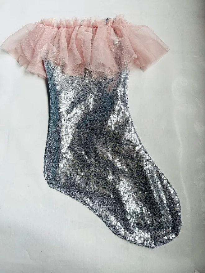  Christmas stocking sequin stocking ruffle stocking tulle stocking magical Christmas sparkle Christmas colourful colourful stockings