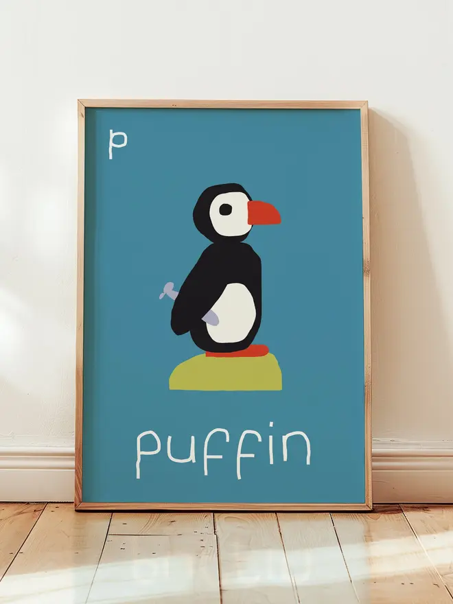 'Puffin' Print