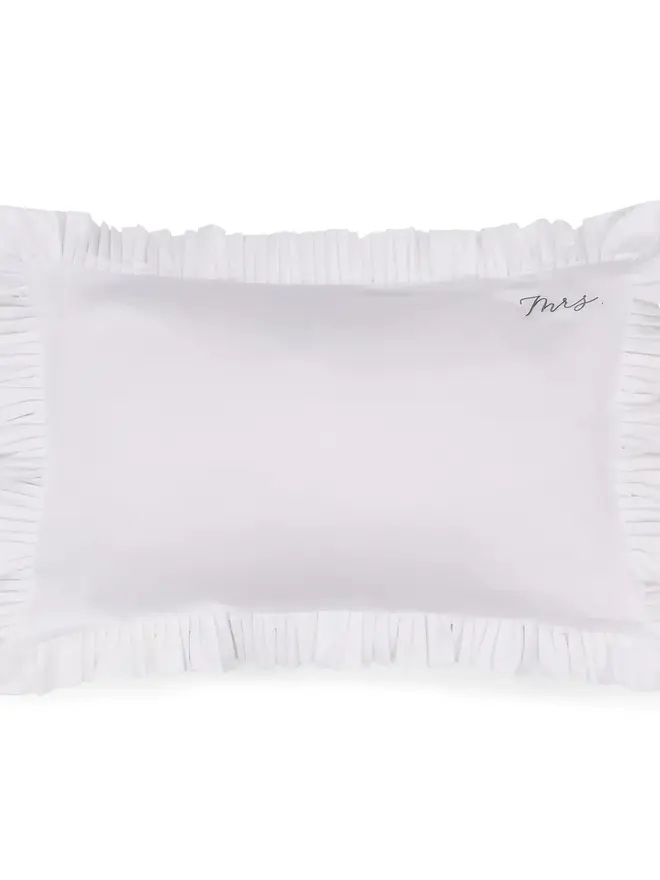 'Mr. & Mrs.' Luxury Cotton Pillow Cases 
