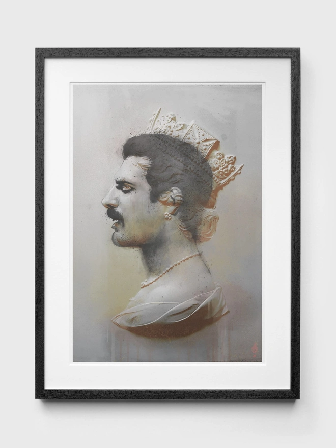 Freddie Mercury Graphite - Black Frame