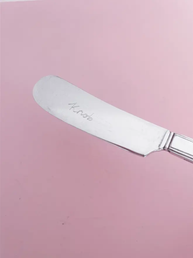 Personalised butter knives