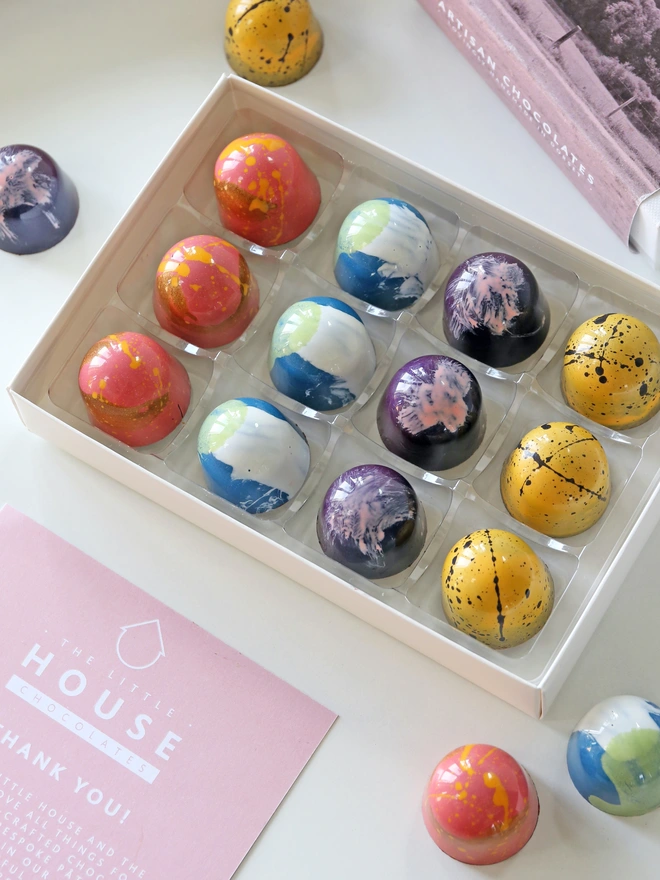The flavours are Banoffee Pie, Kalamansi, PB & J, and Rosemary Caramel.