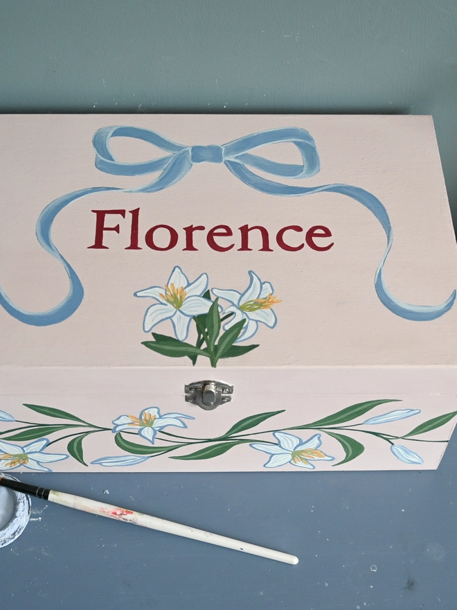 Illustrated Personalised Keepsake Boxes 