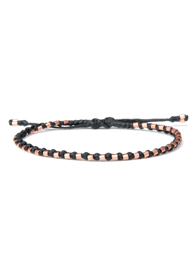 minimal copper bracelet for women