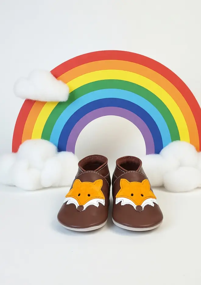 fox baby shoes