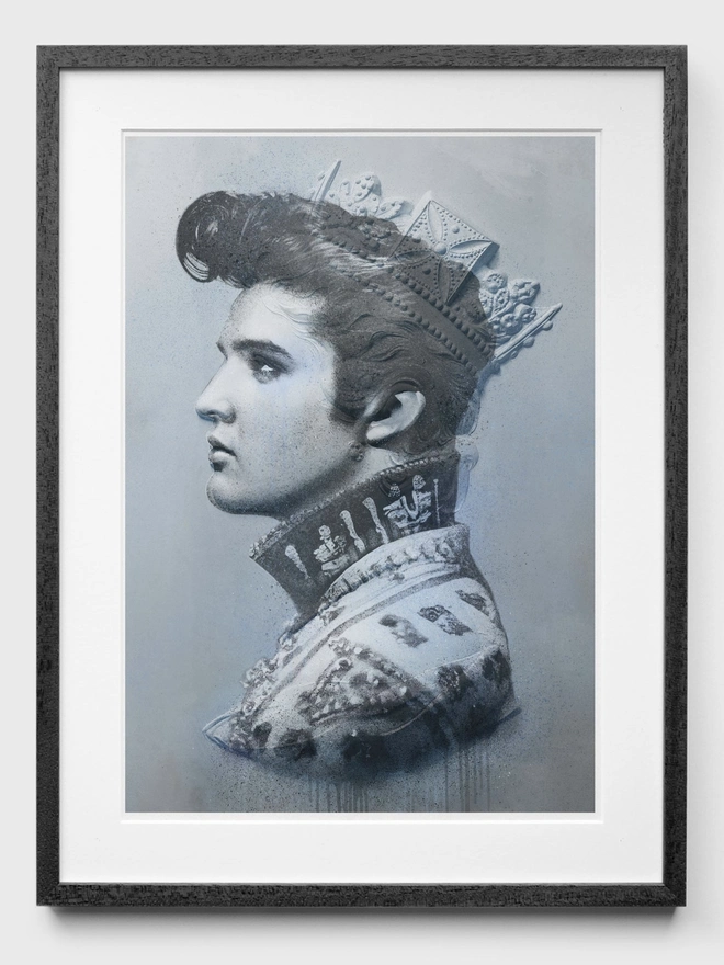 Elvis - Black Frame