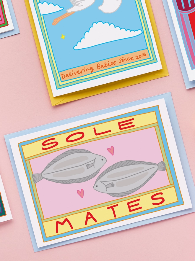 Sole Mates Funny Anniversary Card