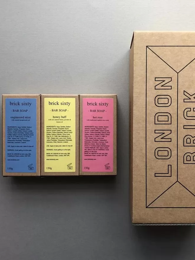 Brick Sixty Soap Colour Box Set