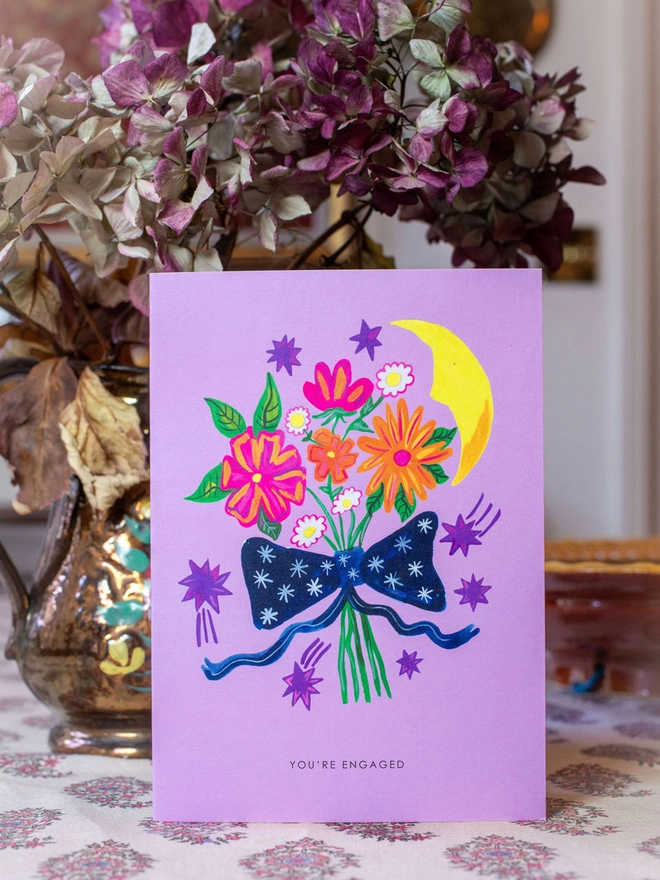 engagement card
