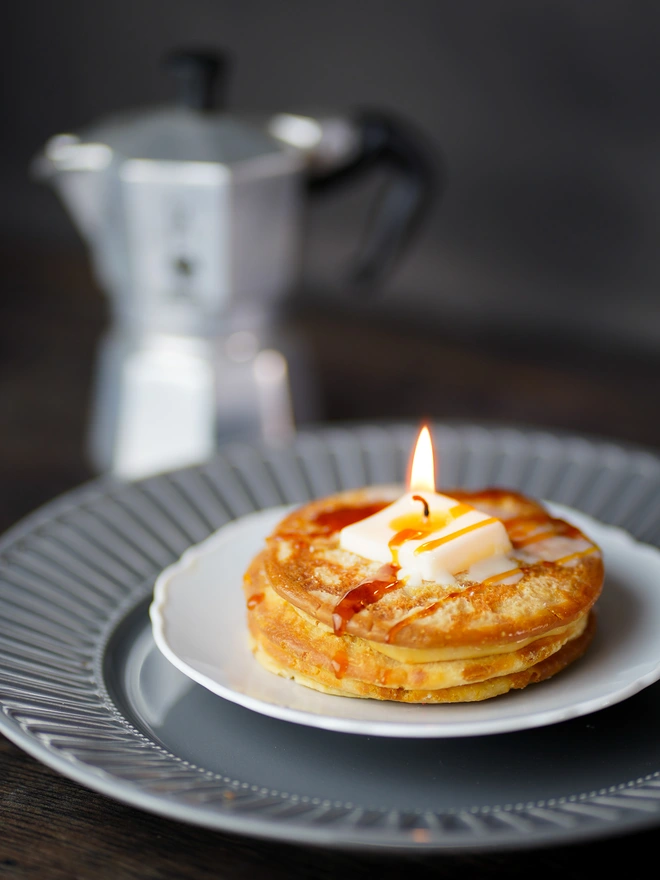 The Pancake Candle