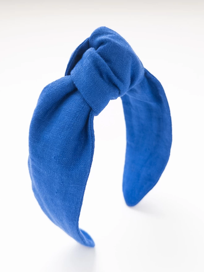bright blue Vanessa Rose Headband 