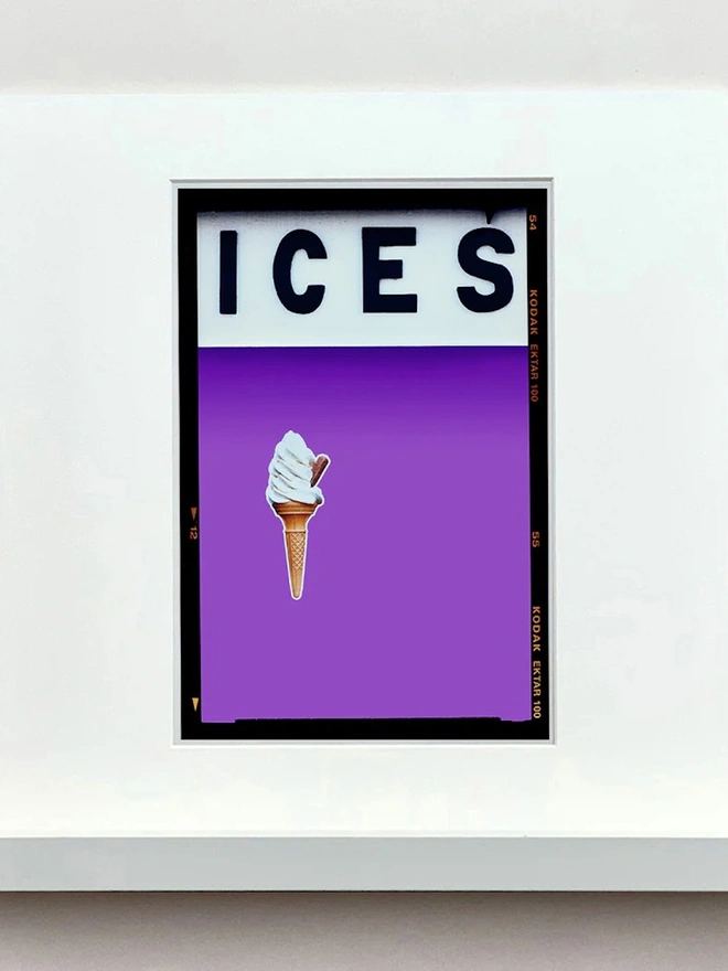 'ICES', Lilac, Bexhill on Sea, Colourful Artwork