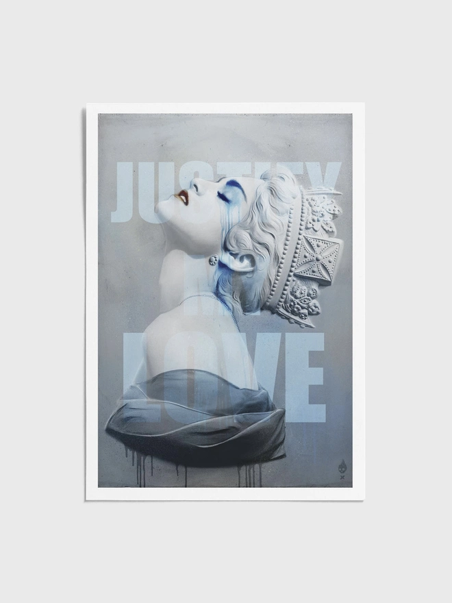 Madonna Justify My Love Art Print - Unframed