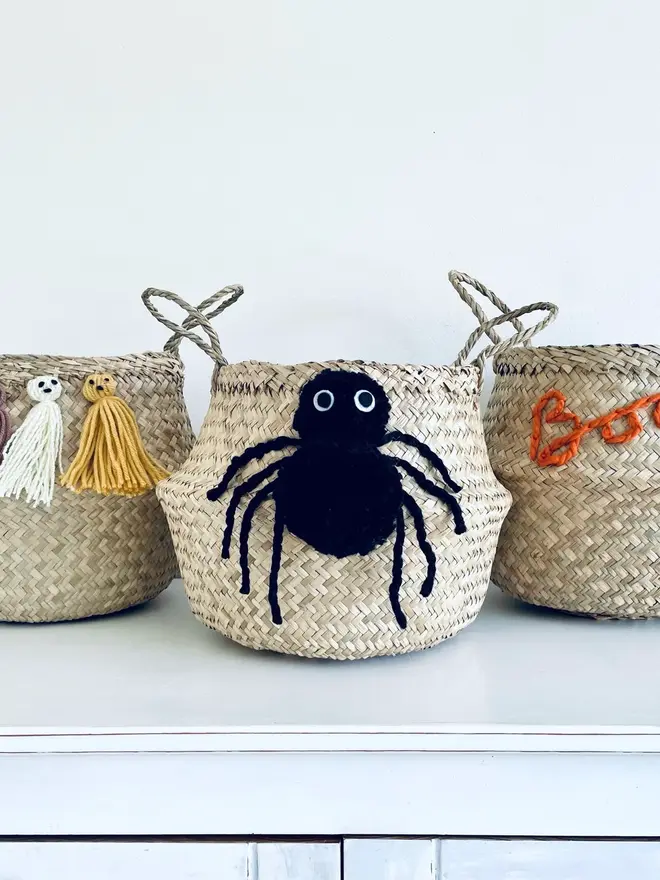 Large Spider Belly Basket 