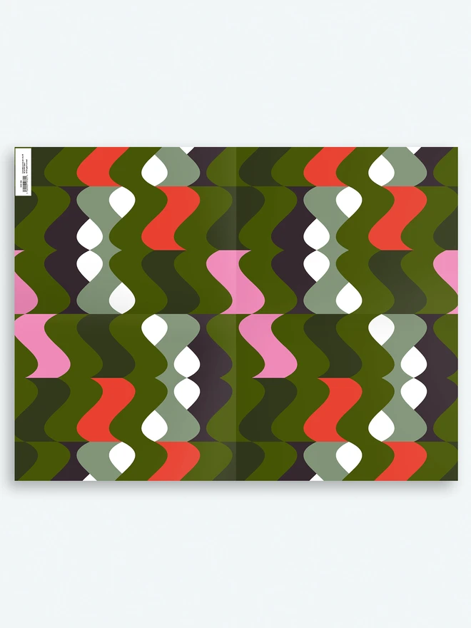 Storigraphic Graphical Print Wrapping Paper