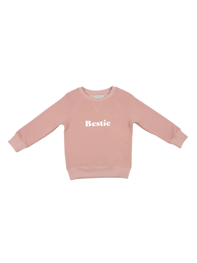pink bestie sweatshirt