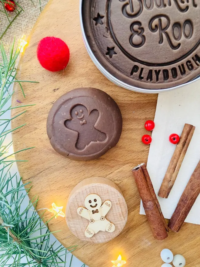 Christmas Gingerbread Baking Playdough Kit