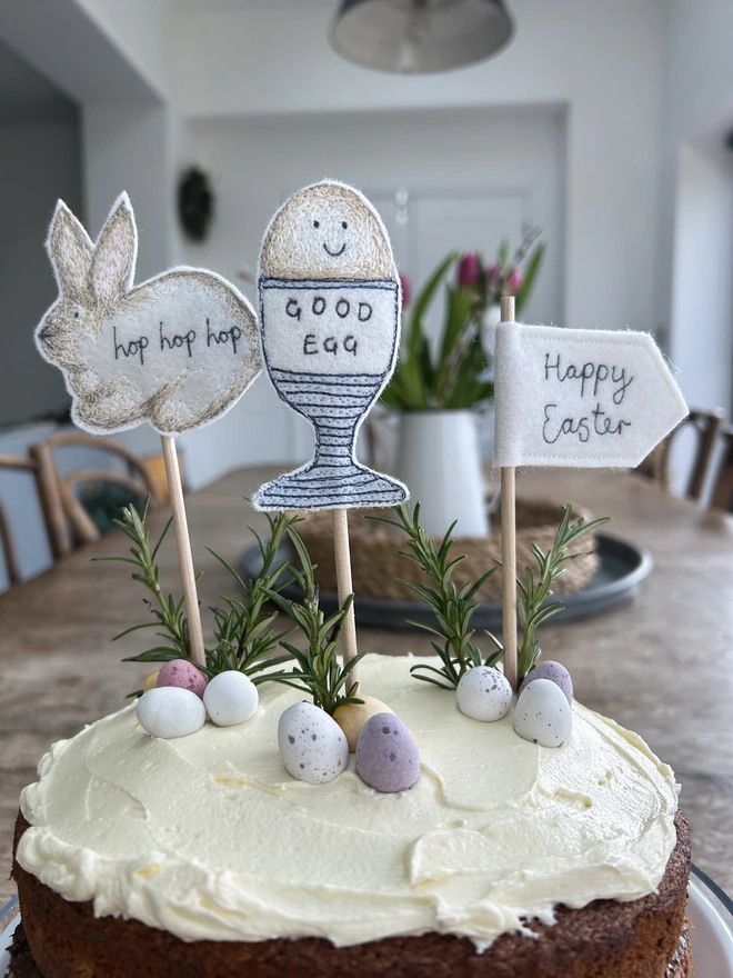 personalised good egg easter decoration