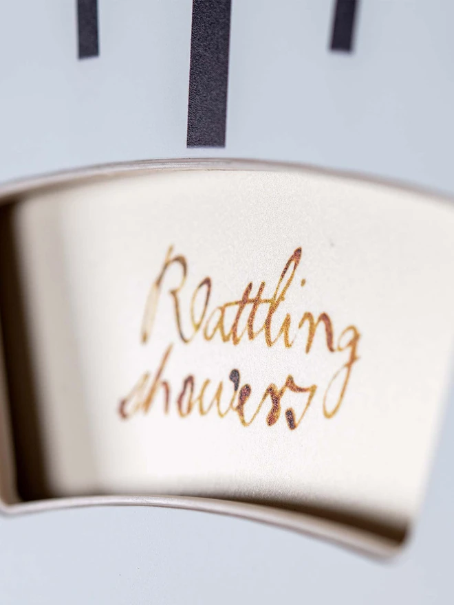 Rattling showers forecast