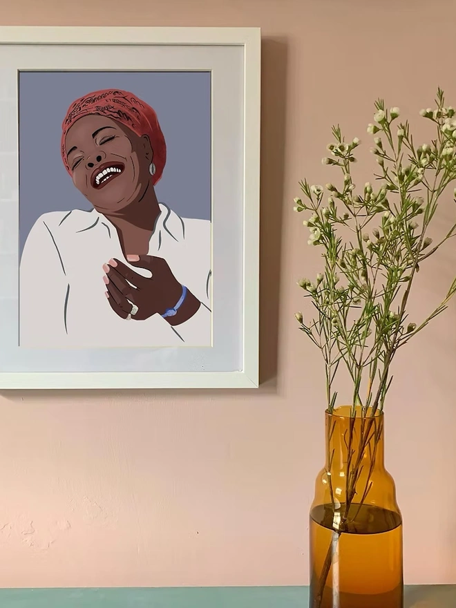 Maya Angelou Giclee Print 