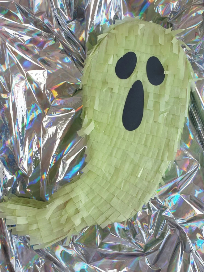 Green ghost pinata