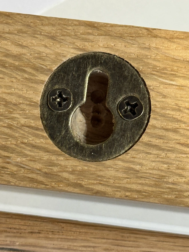 hanging brass eye