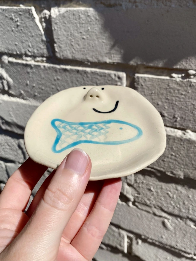 fish trinket tray