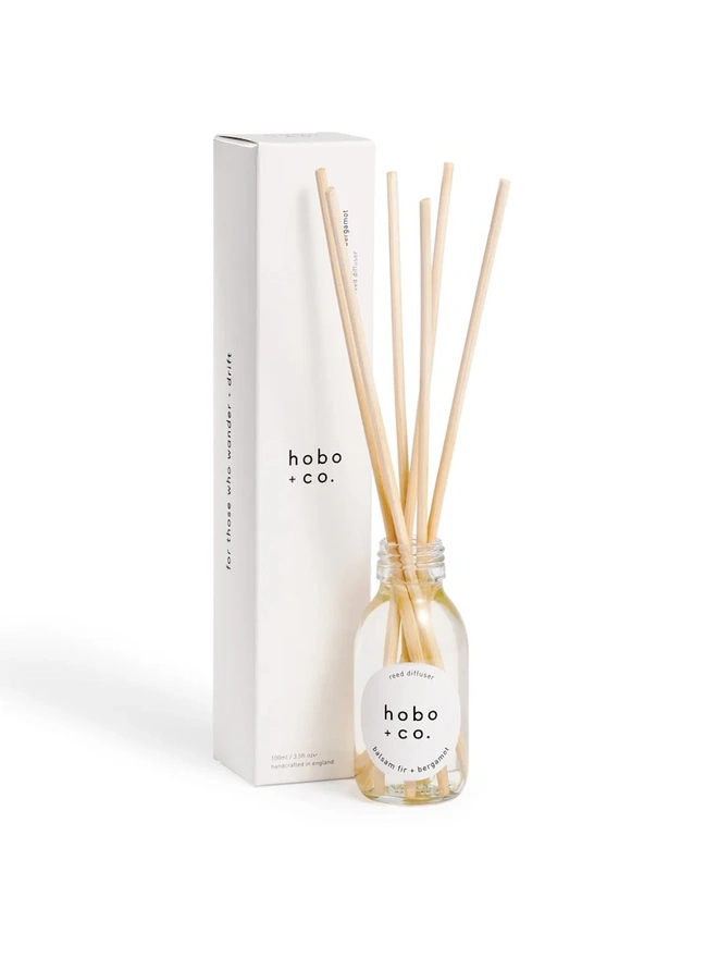 Balsam Fir + Bergamot Scented Reed Diffuser