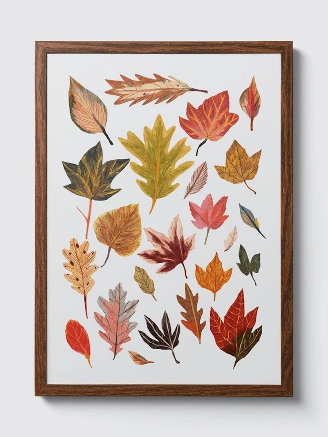 Autumn Leaves Print