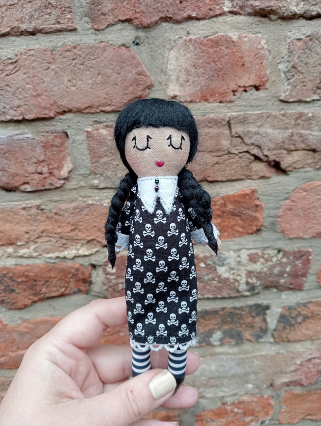 Wednesday Addams Mini Icon Doll