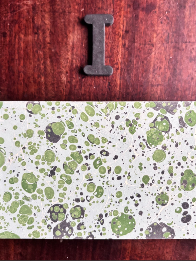 Matchbox Cover. A matchbox cover in I