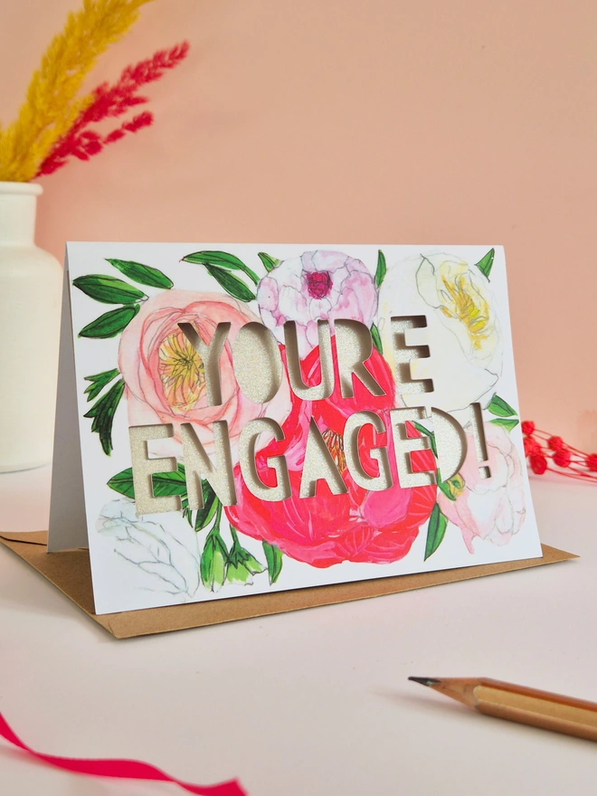 Engagement card
