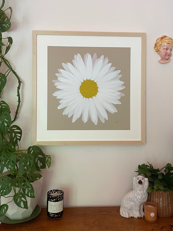 Daisy Screen print