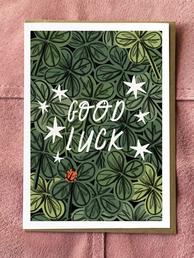 'Good Luck' Card