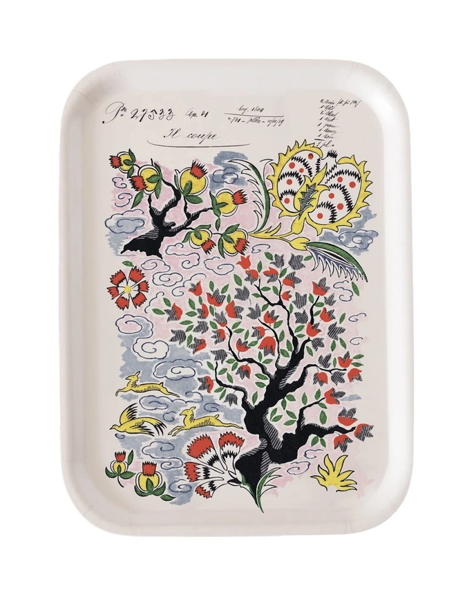 Tree Of Life Wooden Tray