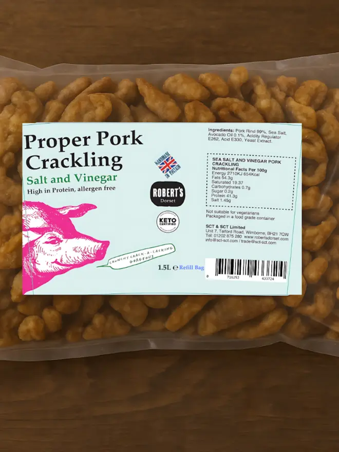 Pork Crackling Refill Bags