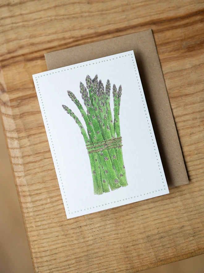 asparagus card