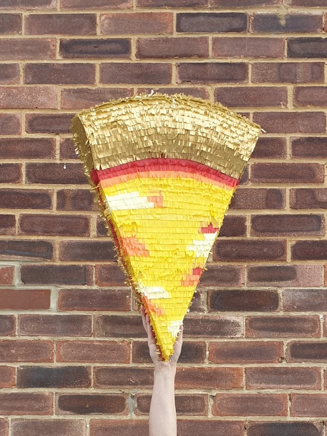 Party pizza slice pinata