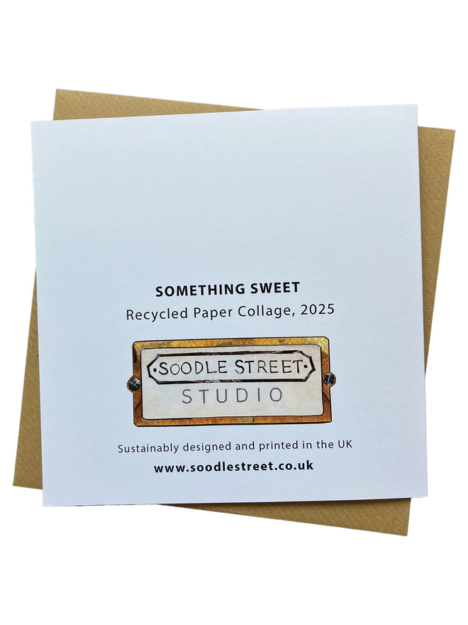 Birthday Ice Cream Card Reverse