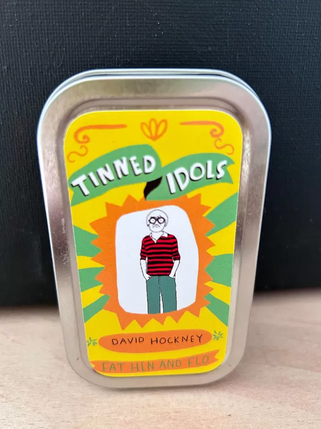 Tinned Idol - Mini Keepsake Doll - David Hockney