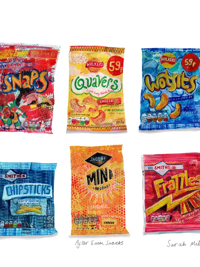 After Swim Snacks Fine Art Print