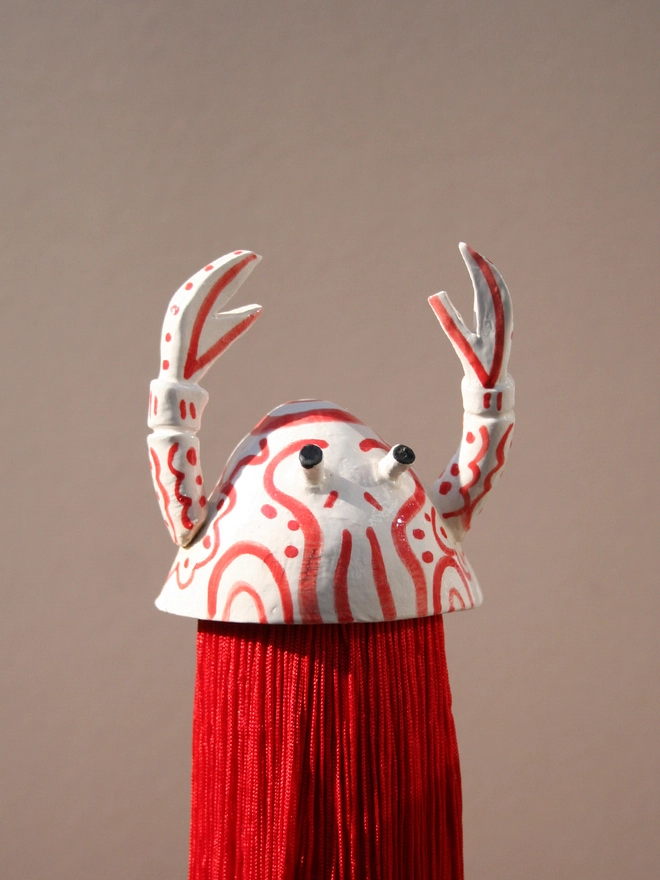 ceramic lobster wall hanging