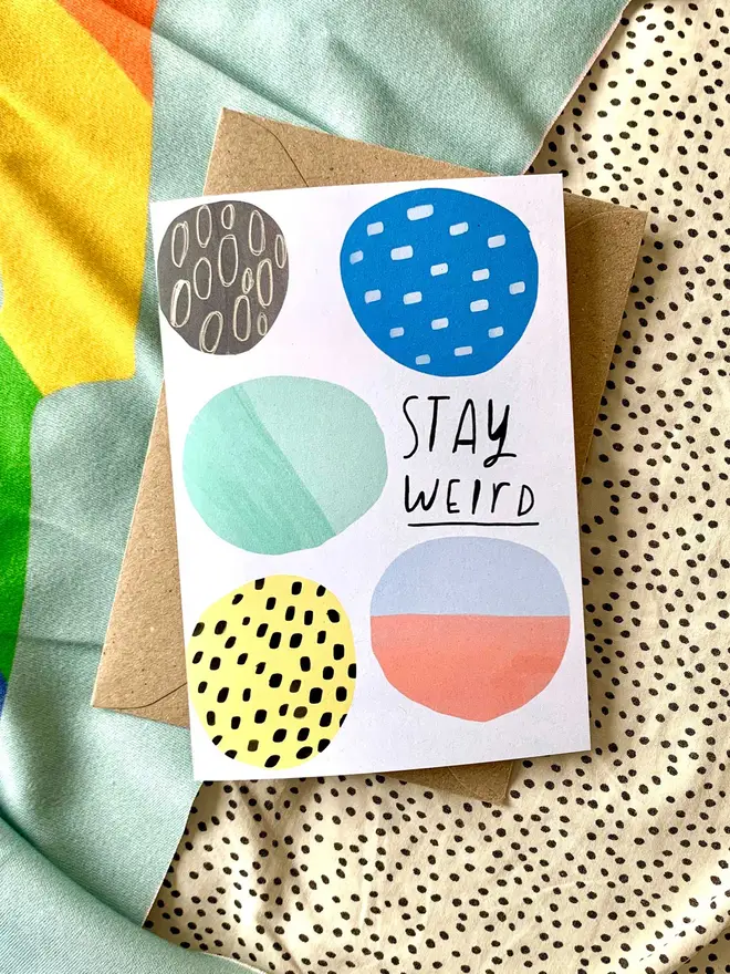 Don't lose that weird