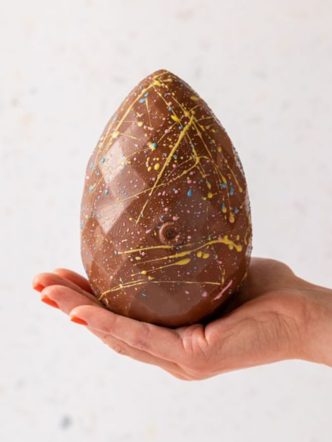 sapphire salted caramel chocolate easter egg