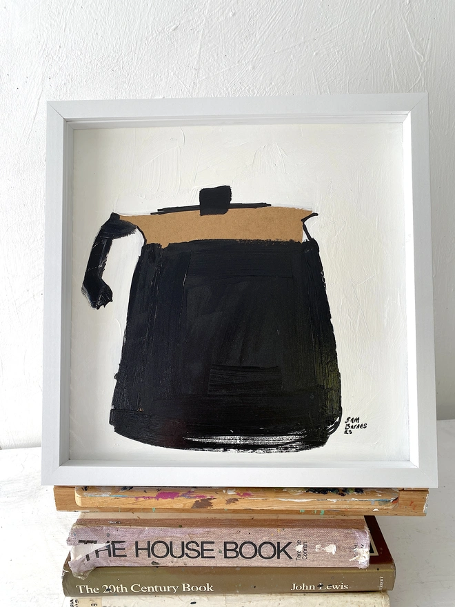 'Coffee Carafe' Original Painting by Samantha Barnes Artist